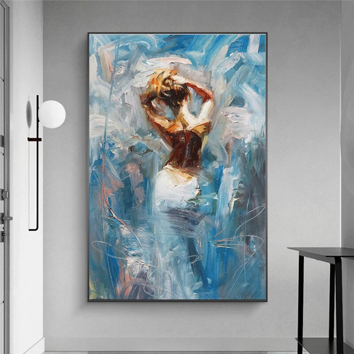 Buy Art Prints: Abstract Woman Backside Famous Figure