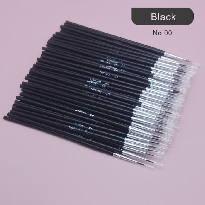 Buy Paintbrush: 100Pcs/Set Fine Paint Brushes