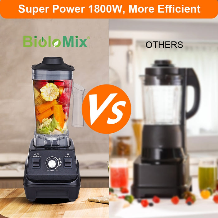 Buy Mixer: BioloMix Mini Pro 1800W High Power Smoothie Mixer