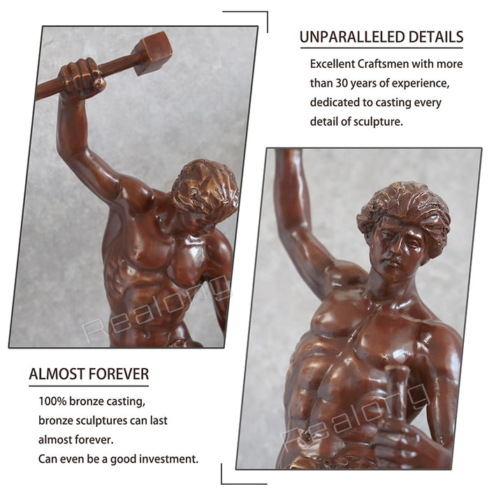 BronzeMaster - The Self Made Man Statue