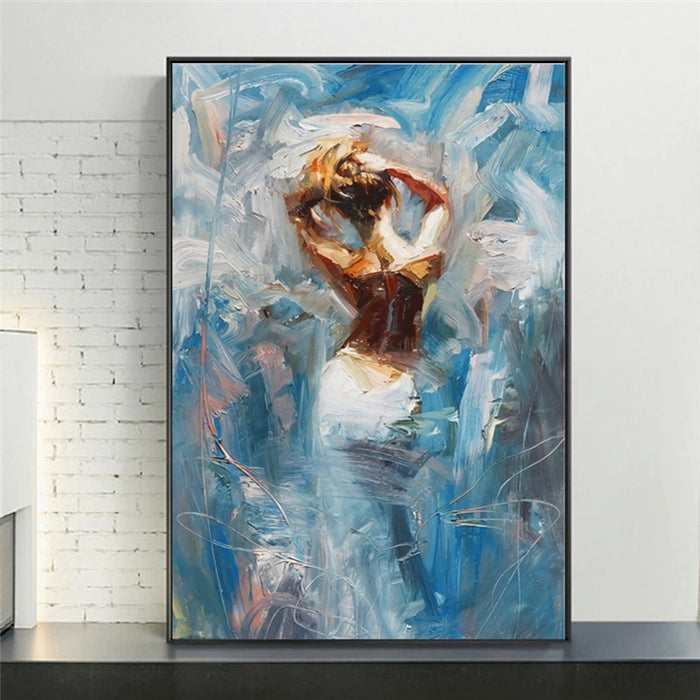 Buy Art Prints: Abstract Woman Backside Famous Figure